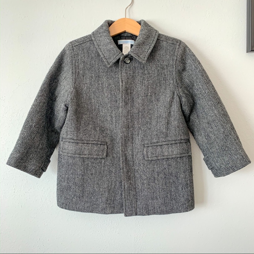 Janie and Jack wool blend coat